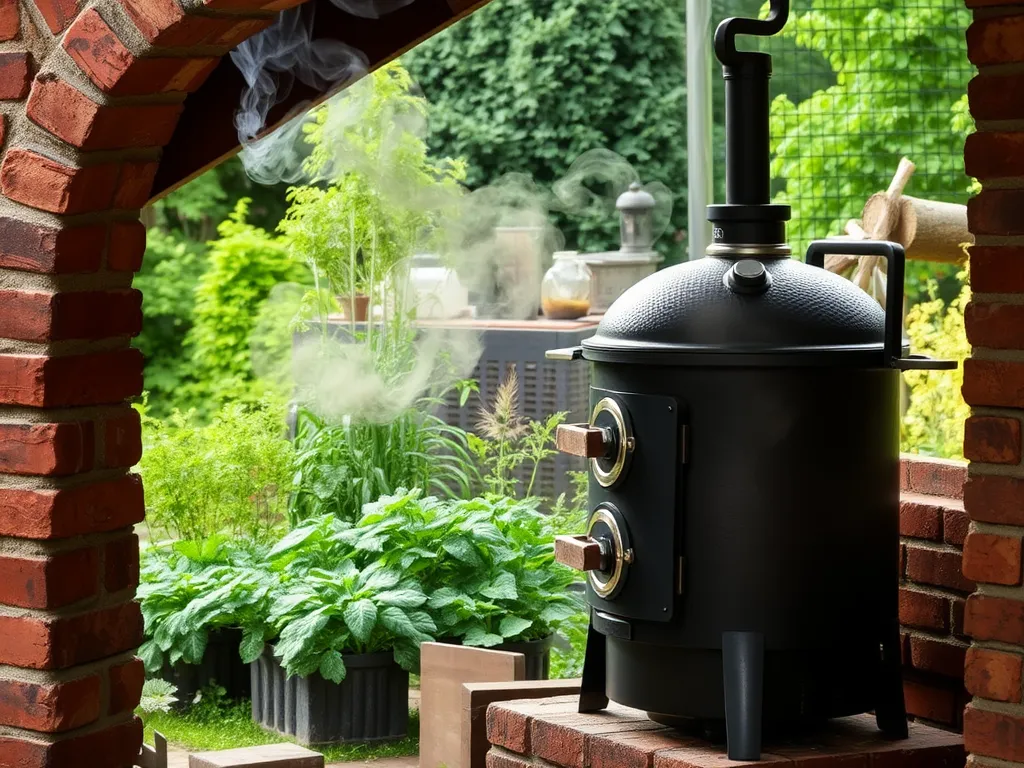 Wędzarnia z cegły – projekt, porady