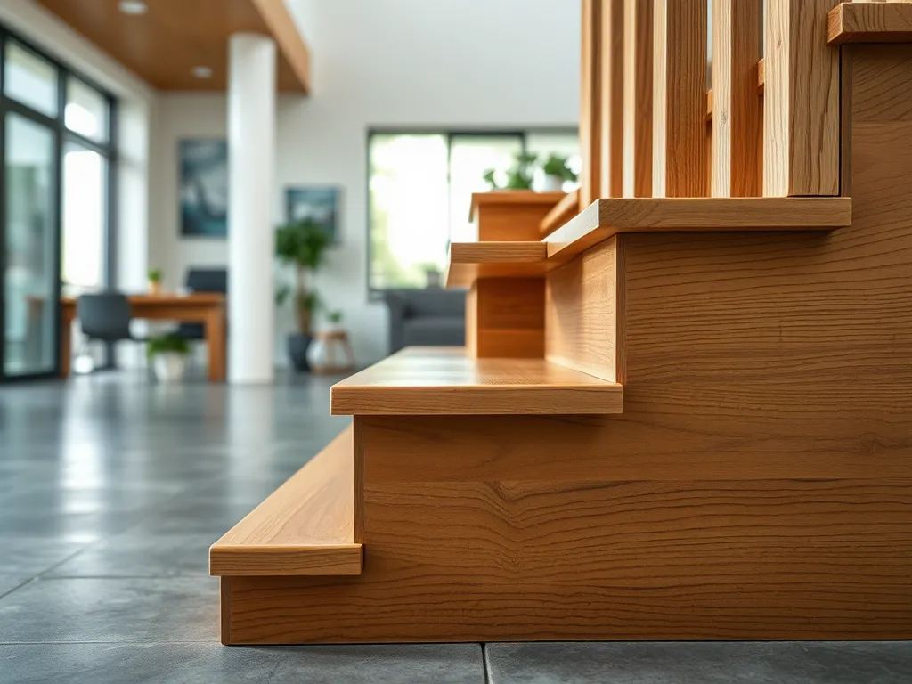 Ile kosztują schody drewniane na beton?