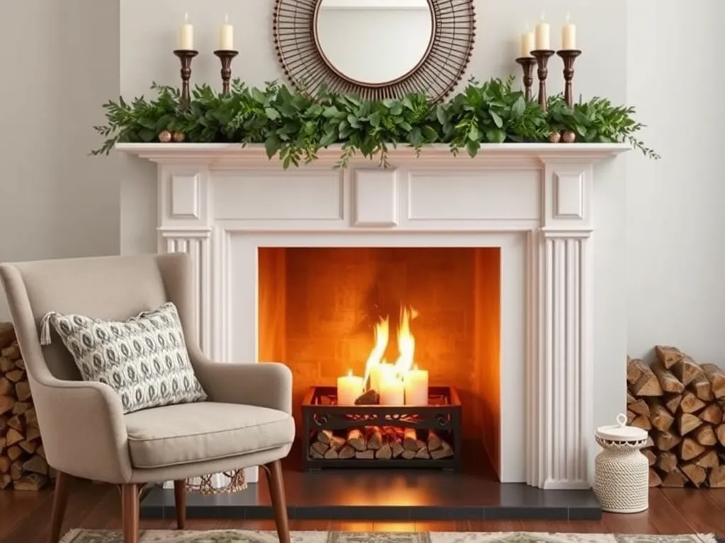 Czym obłożyć kominek w salonie?