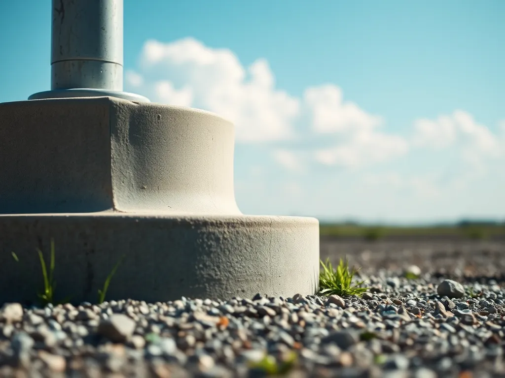 Fundament pod słup oświetleniowy – cena, wymiary