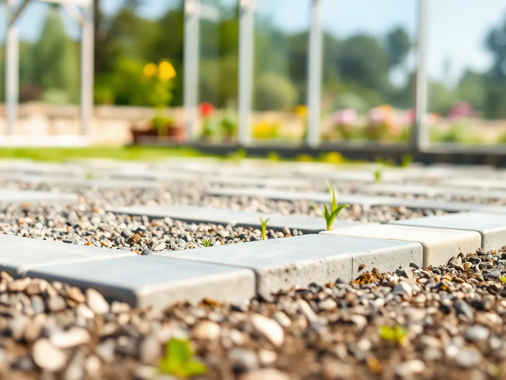 Fundament pod szklarnię z poliwęglanu – jak zrobić?