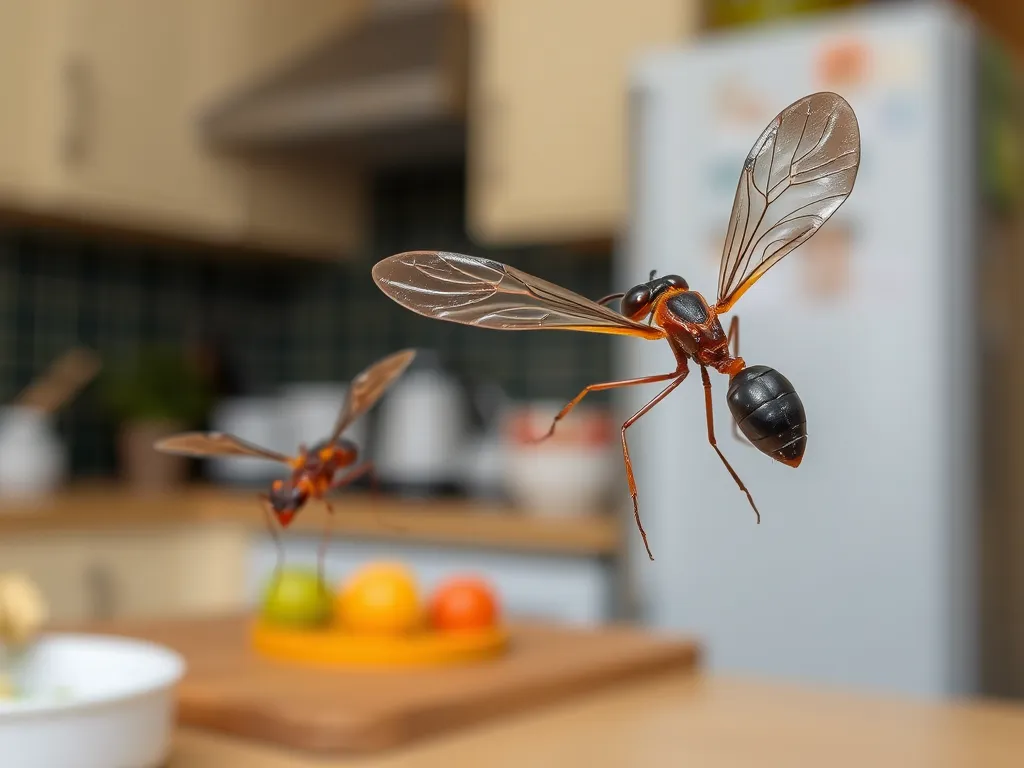 Latające mrówki: jak je zwalczyć i co warto wiedzieć?