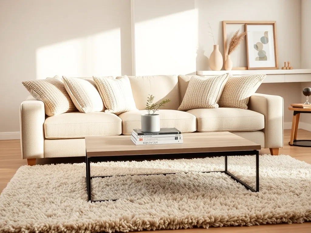 Beżowe dodatki do salonu: jak wprowadzić harmonię i styl?