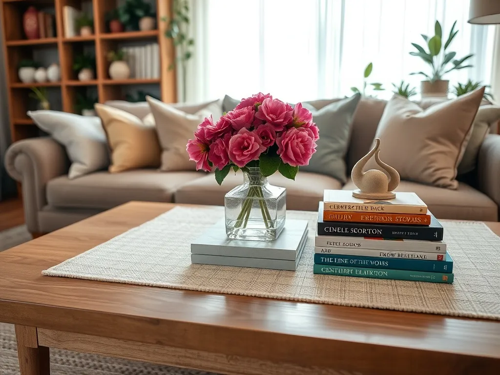 Co położyć na stół w salonie? Praktyczne inspiracje i porady