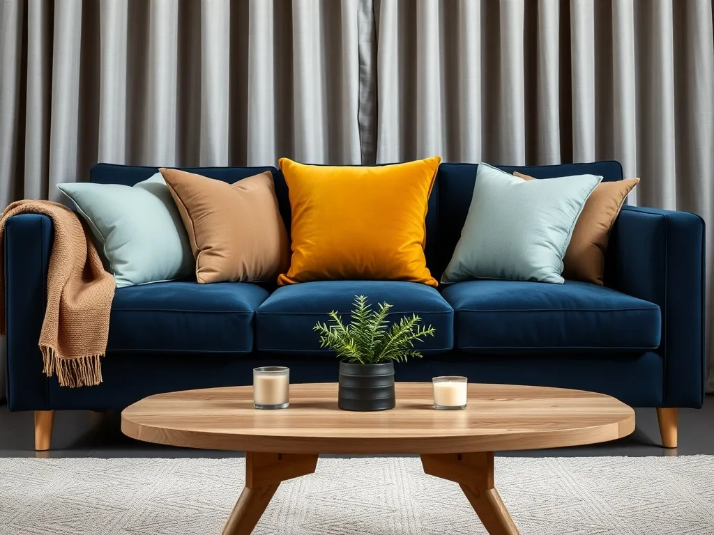 Jakie zasłony do granatowej kanapy? Oto najlepsze propozycje!