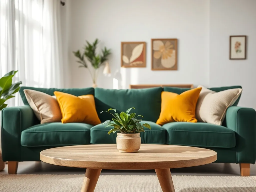 Z czym łączyć butelkową zieleń we wnętrzach? Sprawdź nasze inspiracje!