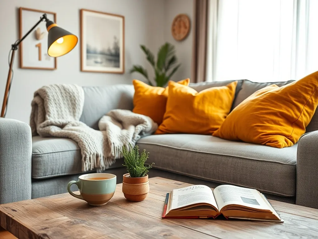 Jak ocieplić szary salon? Sprawdzone pomysły na przytulne wnętrze