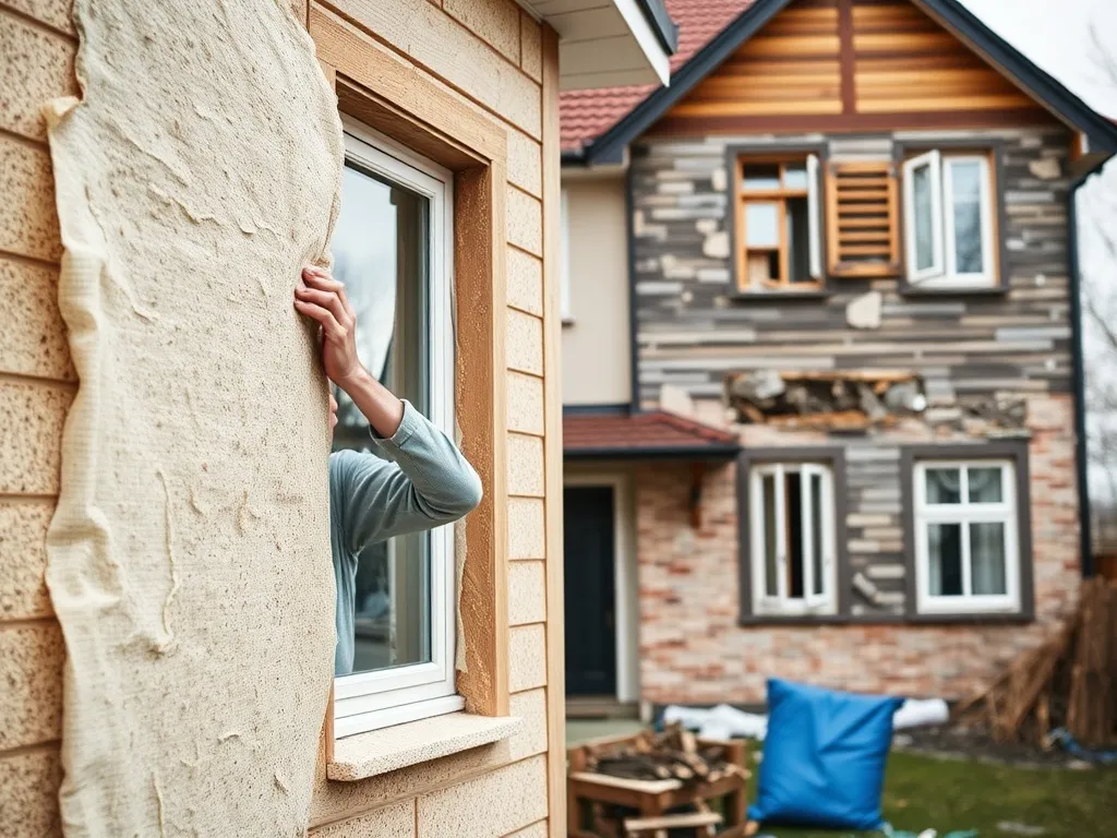 Ocieplanie domu a zmiana elewacji