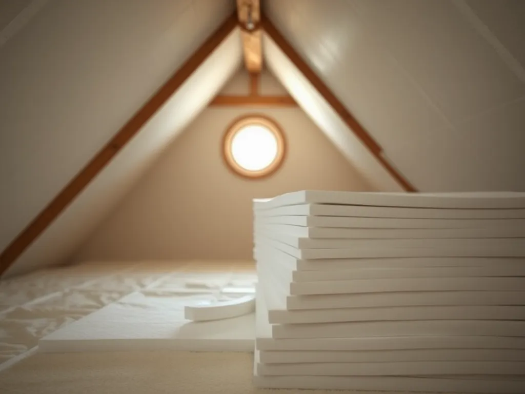 Ocieplenie stropu poddasza nieużytkowego styropianem – poradnik