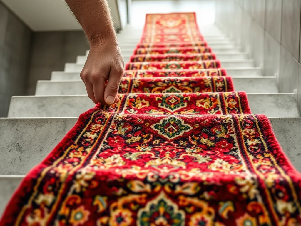 Jak zrobić schody dywanowe na beton?