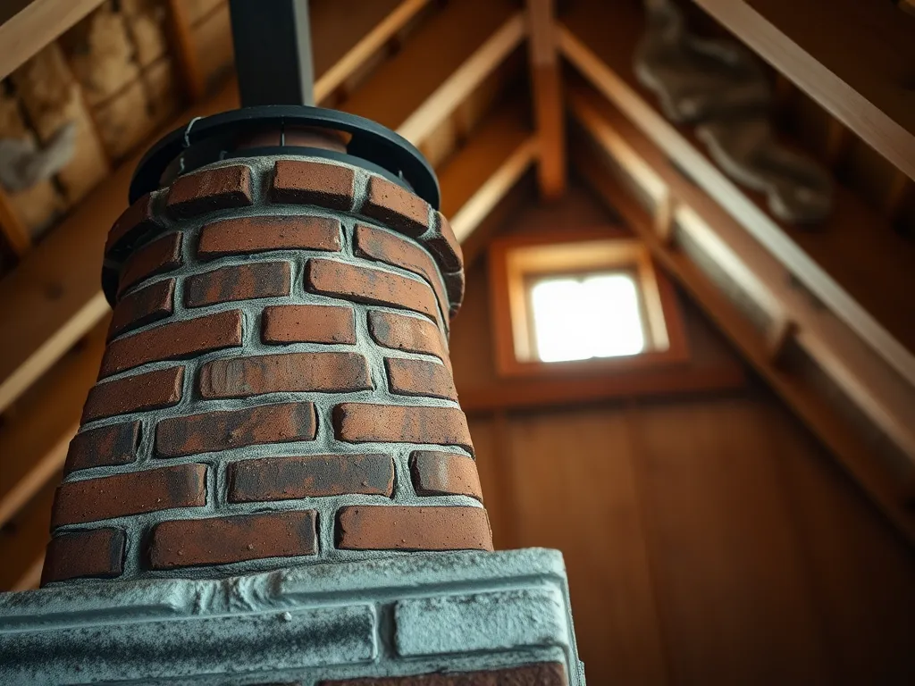 Mokry komin na strychu – co to oznacza?