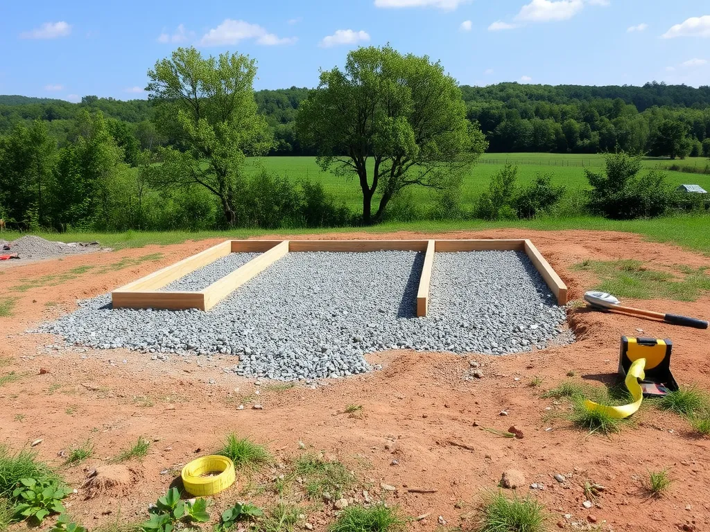 Fundament punktowy pod domek drewniany – poradnik