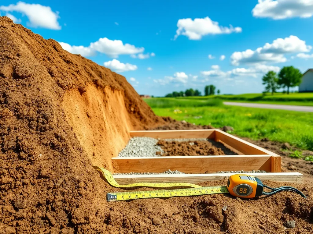 Fundament pod garaż blaszany – krok po kroku