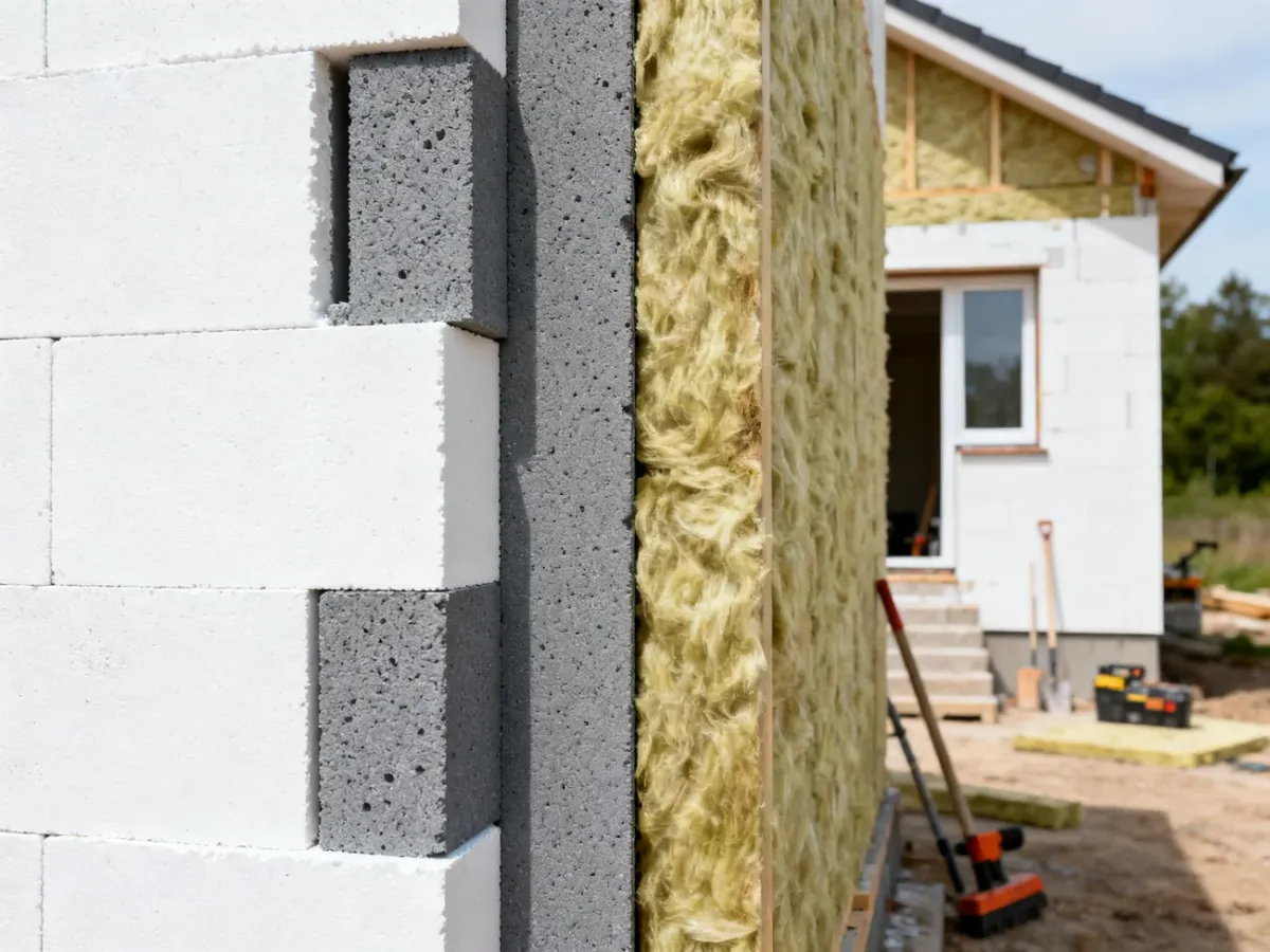 Porównanie płyt styropianowych i wełny mineralnej przy ocieplaniu elewacji